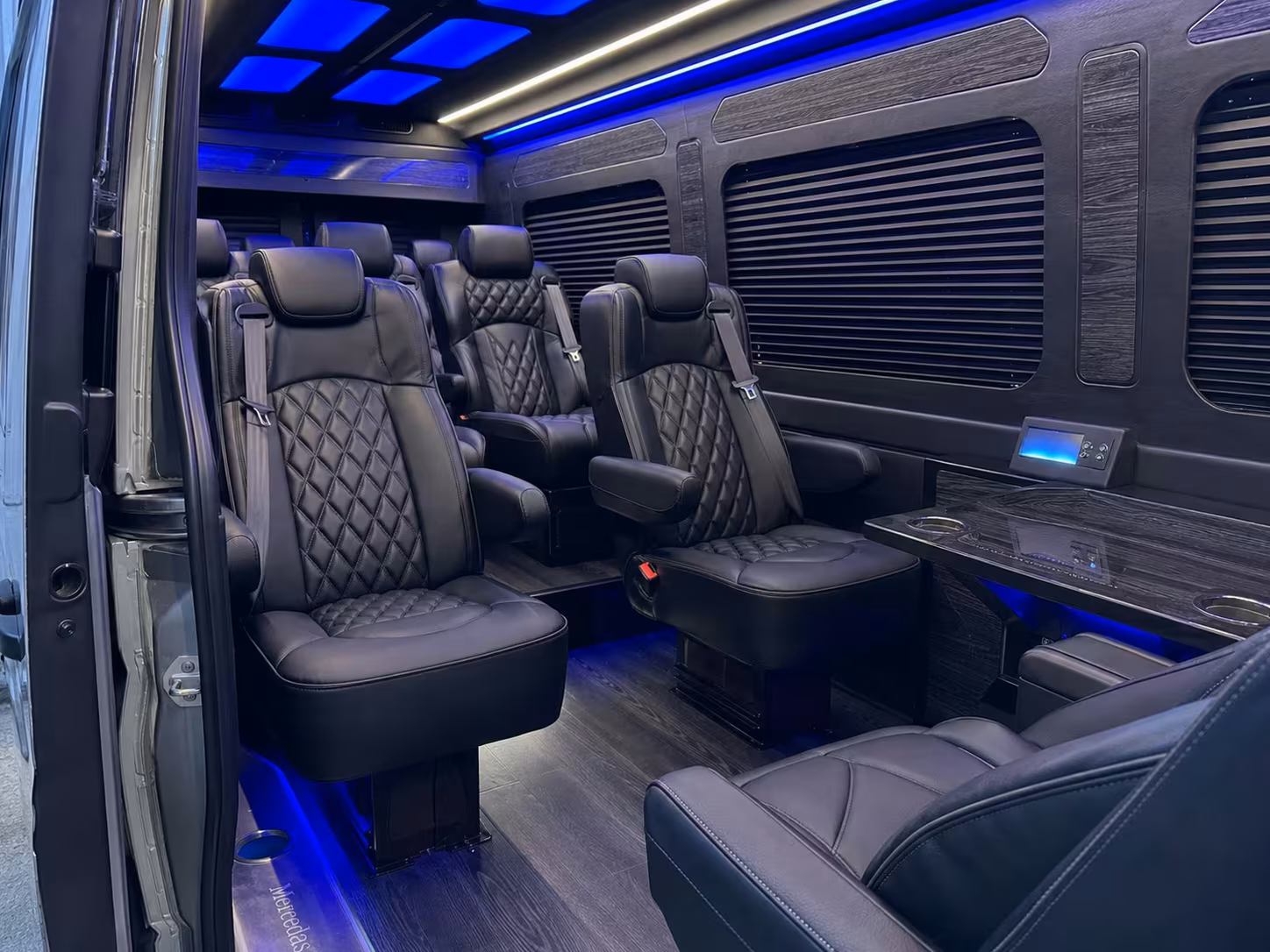 sprinter van transportation for groups and events across west jordan