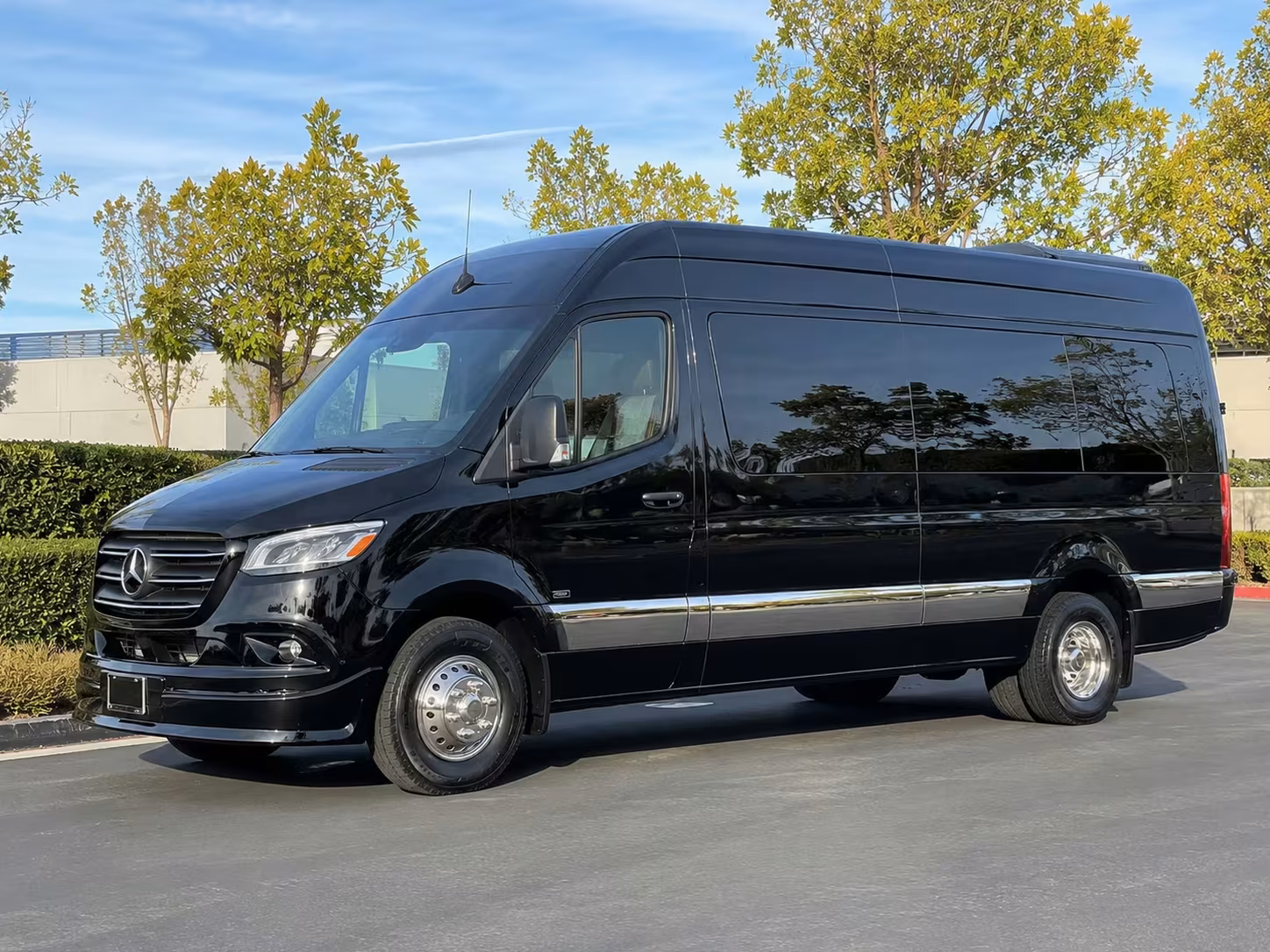 sprinter van with driver