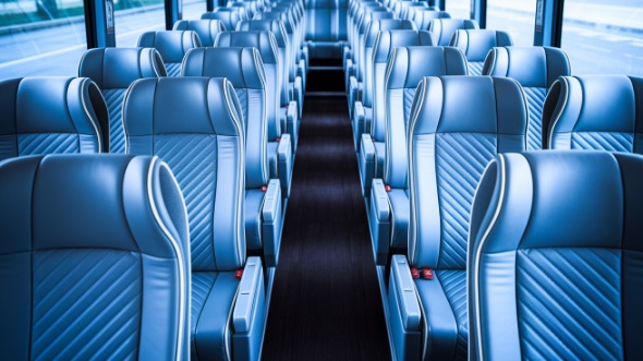 56 passenger charter bus interior west jordan