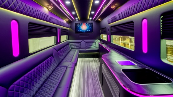 party bus rental interior west jordan