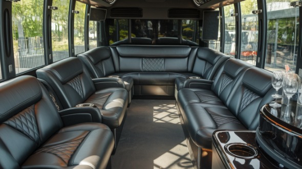 sprinter limo rental interior west jordan