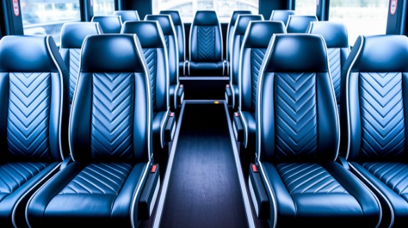 west jordan 25 passenger minibus inside
