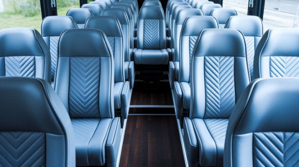 west jordan 28 passenger minibus inside