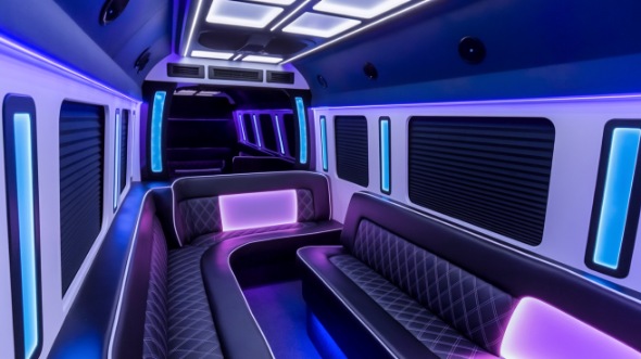 west jordan party bus rental inside